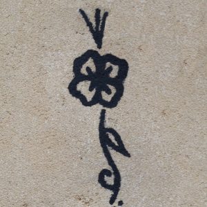 Décors teinté dans la masse Fleur - Deco facile a poser dans la Tarne (81)